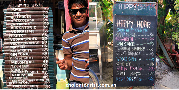 happy hour bar